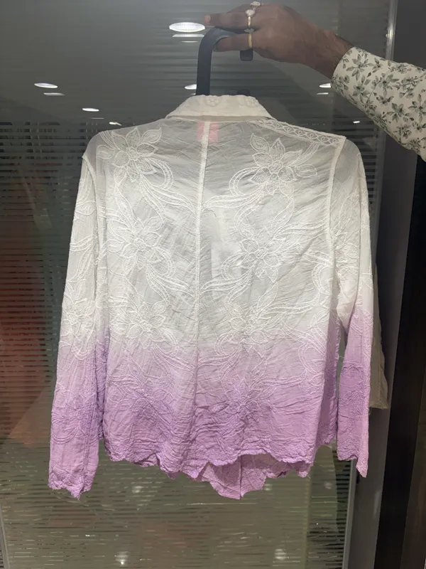 White_Lavender_Ombre_Mull_Cotton_Floral_Embroidered_Shirt_For_Women
