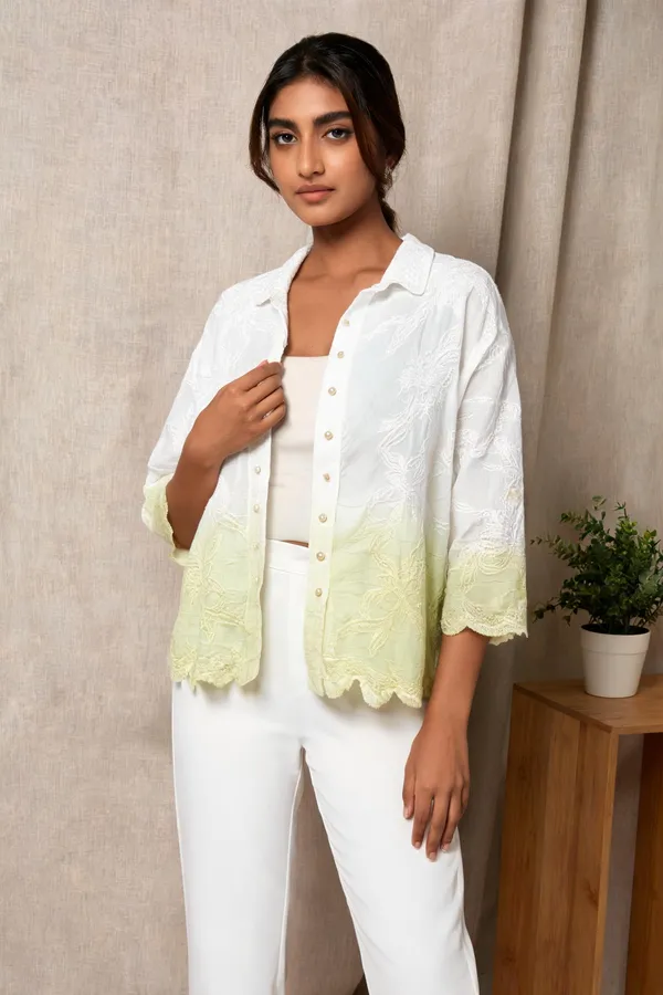 White_Mull_Cotton_Relaxed_Fit_Floral_Embroidered_Shirt_For_Women