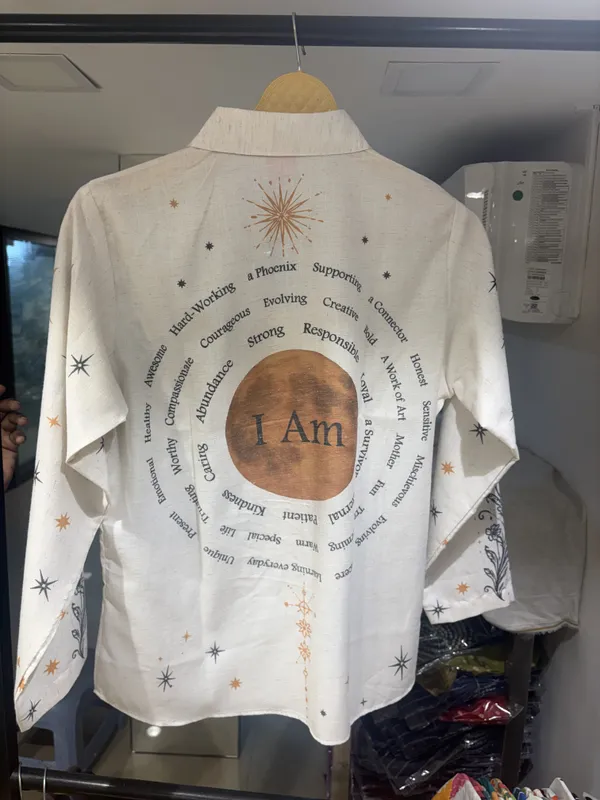 White_Linen_Cotton_Relaxed_Fit_Spiritual_Print_Shirt_For_Women