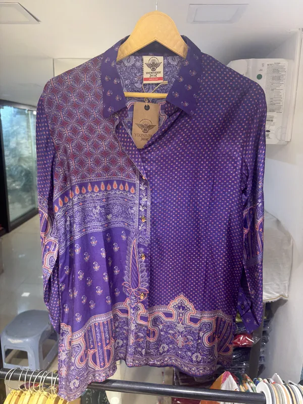 Purple_Muslin_Relaxed_Fit_Ornate_Border_Print_Shirt_For_Women