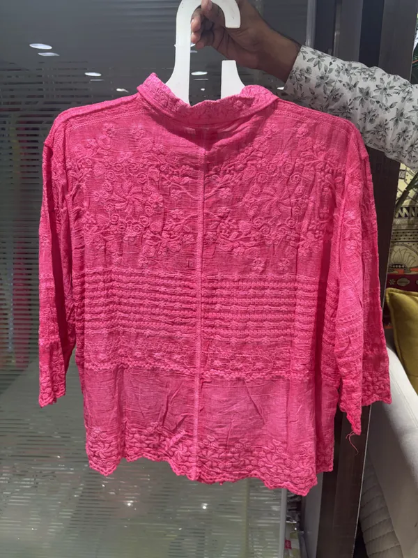 Pink_Mull_Cotton_Relaxed_Fit_Floral_Embroidered_Shirt_For_Women