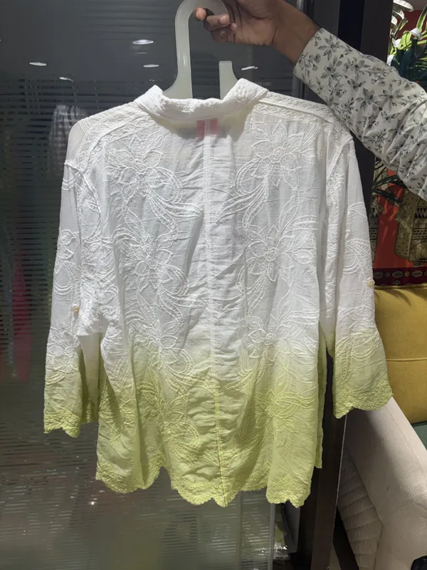 White_Mull_Cotton_Relaxed_Fit_Floral_Embroidered_Shirt_For_Women