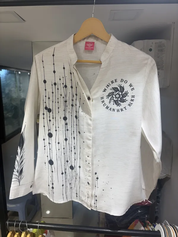 White_Linen_Cotton_Relaxed_Graphic_Print_Shirt_For_Women