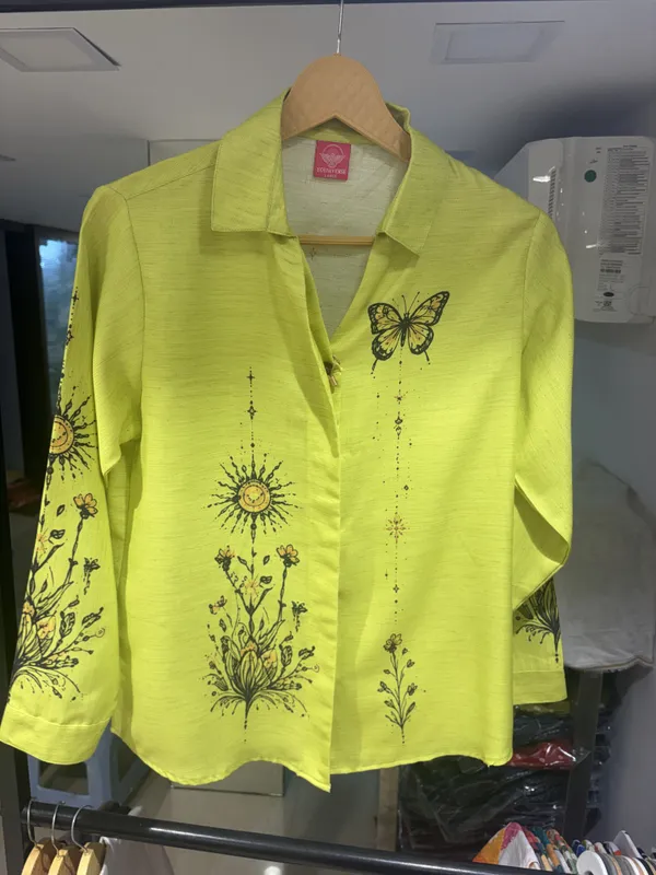 Yellow_Linen-Cotton_Relaxed_Fit_Celestial_Print_Shirt_For_Women