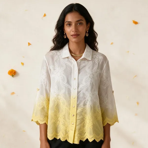 Double_Shade_Yellow_Embroidery