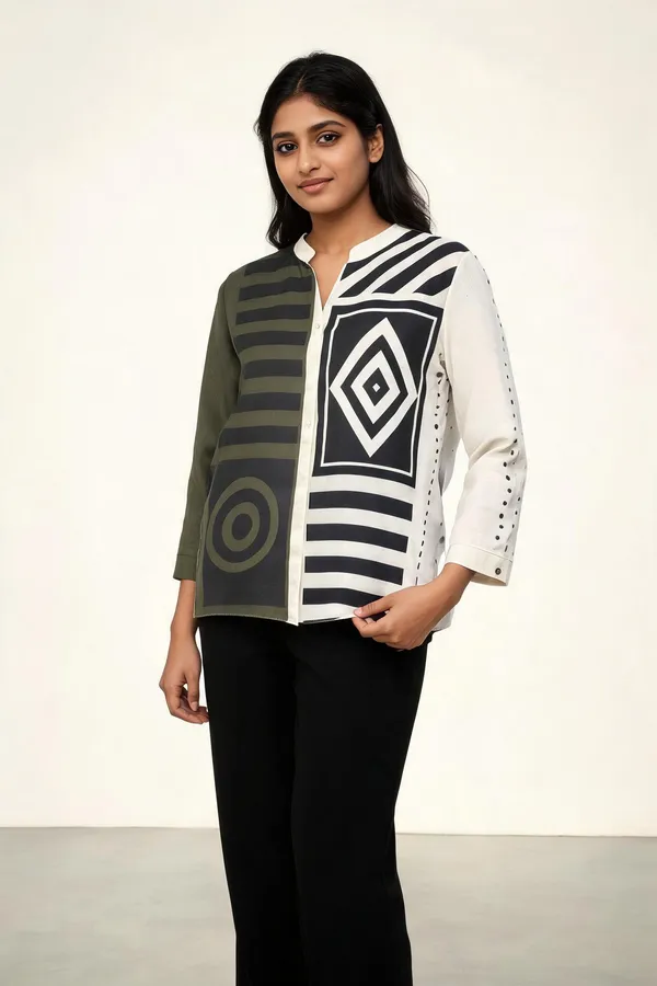 Multicolor_Linen-Cotton_Relaxed_Fit_Geometric_Print_Shirt_For_Women