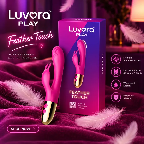 LUVORA_PLAY_FEATHER_TOUCH_premium_MASSAGER_FOR_GIRL