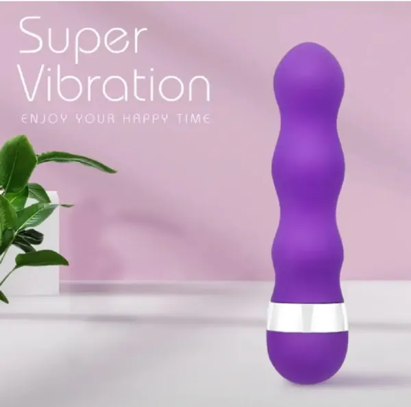 Luvora_Pink_Silicone_Rechargeable_Waterproof_Vibrating_Massager