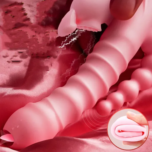 Spallu_Rechargeable_Waterproof_Personal_Massager,_Multi-Speed_Vibration,_Ergonomic_Design,_Pink_Color,_USB_Charging_for_Adults