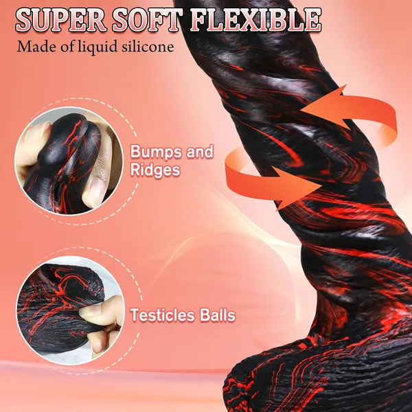 Luvora_Black_Silicone_3-In-1_Rechargeable_Adult_Massager