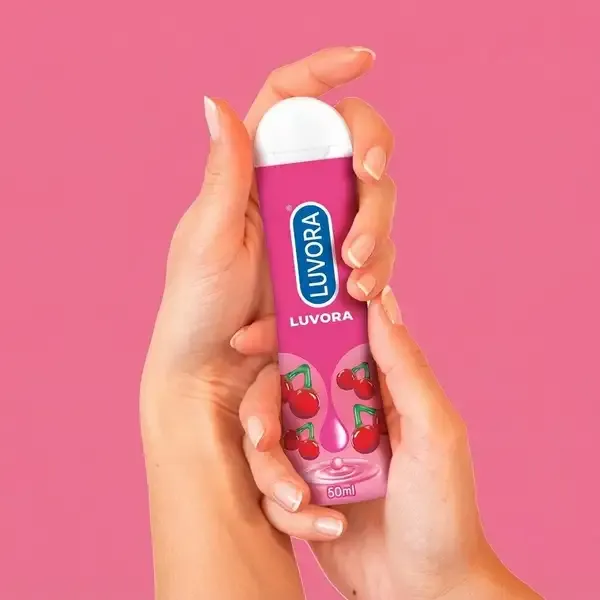 Luvora_Cherry_Flavoured_Intimate_Personal_Lubricant_Gel_50Ml