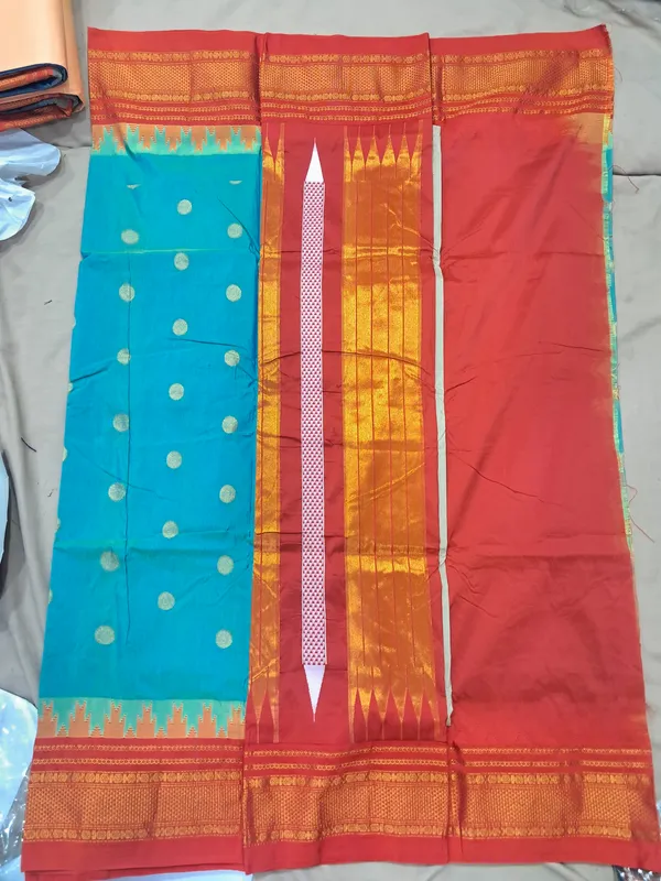 Blue_Masurai_Cotton_Saree_For_Women