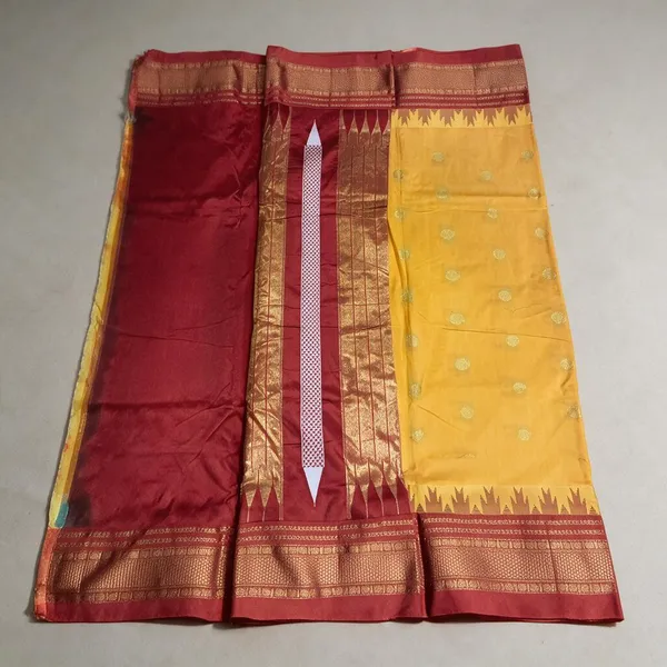Yellow_Masurai_Cotton_Saree_For_Women