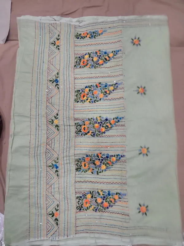 Cream_Sico_Cotten_Saree_For_Women