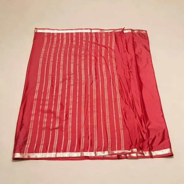 Red_Mysore_Silk_Saree_For_Women