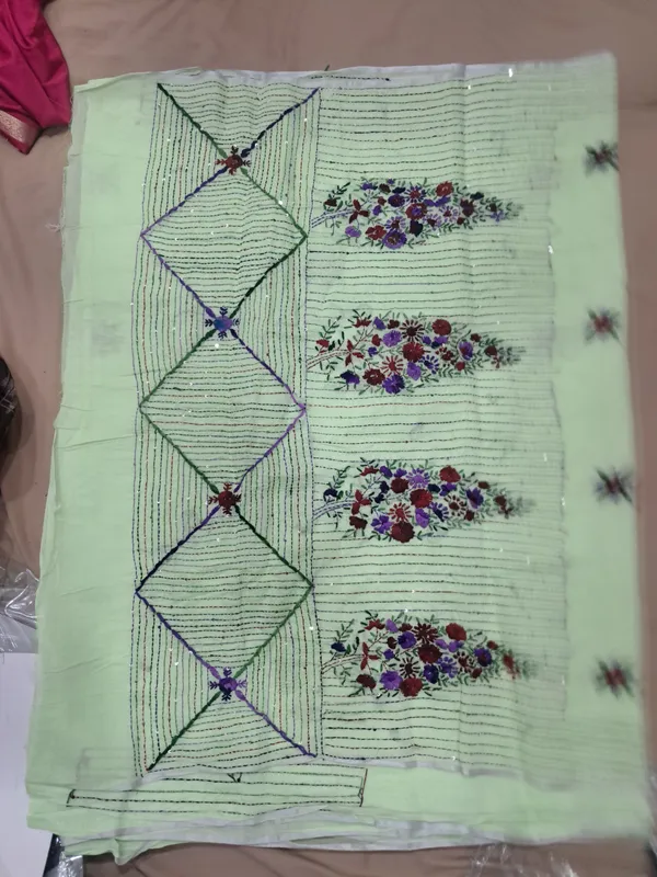 Green_Sico_Cotten_Saree_For_Women
