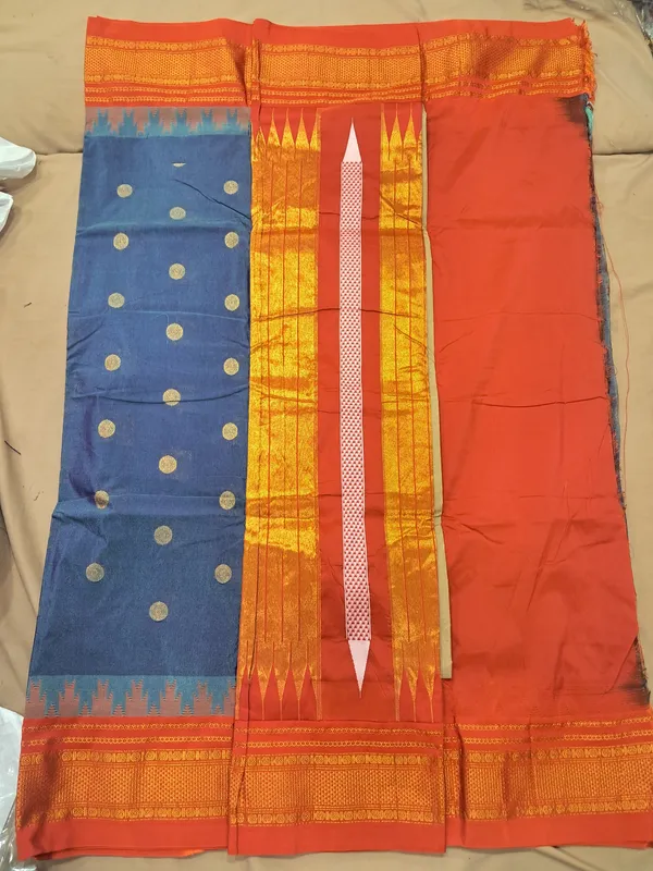 Blue_Masurai_Cotton_Saree_For_Women