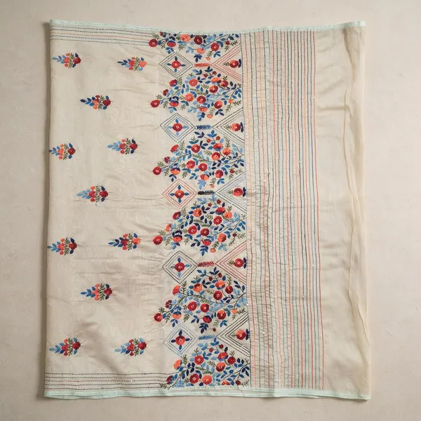 Cream_Sico_Cotten_Saree_For_Women