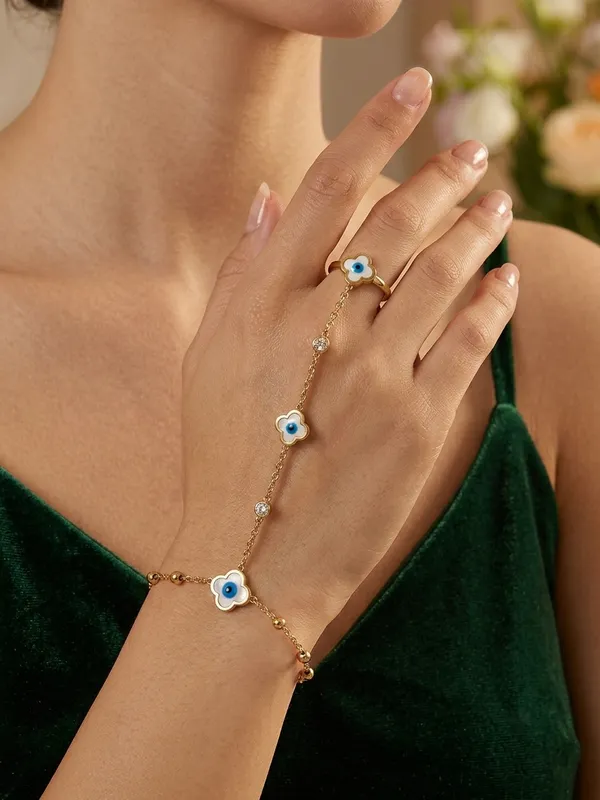 IRAZ_Boho_Evil_Eye_Clover_Hand_Chain_Bracelet