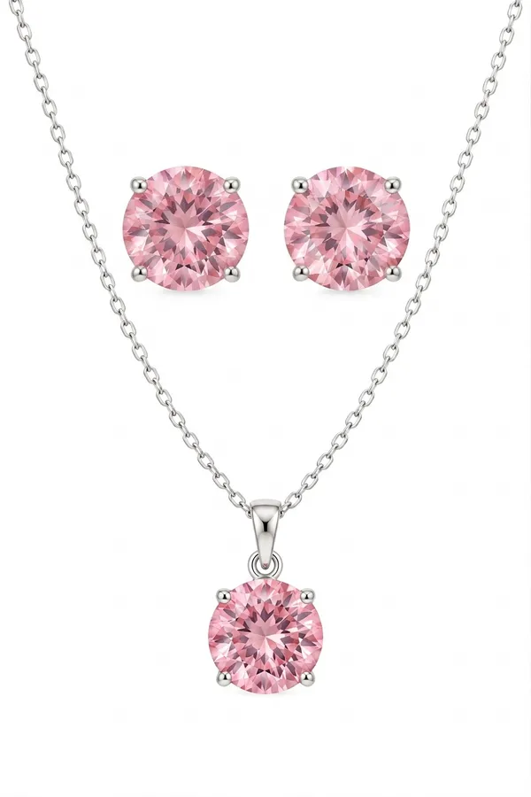 Pink_Copper_And_Crystal_Silver_Pvd_Plated_Necklace_And_Earrings_Set_For_Women