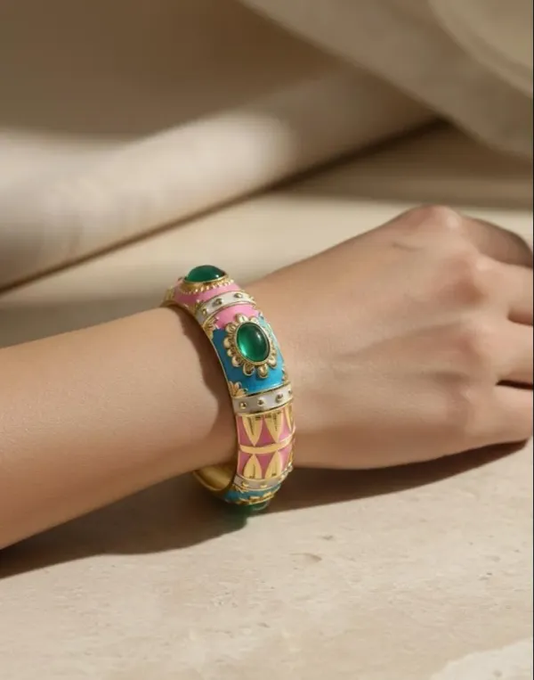 Multicolor_Copper_Bracelet_For_Women