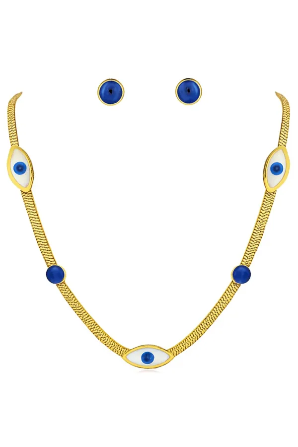 Gold_Stainless_Steel_Necklace_And_Earrings_Set_For_Women