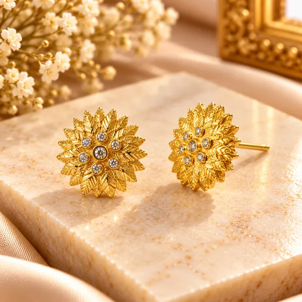 Gold_Stainless_Steel_Earrings_For_Women