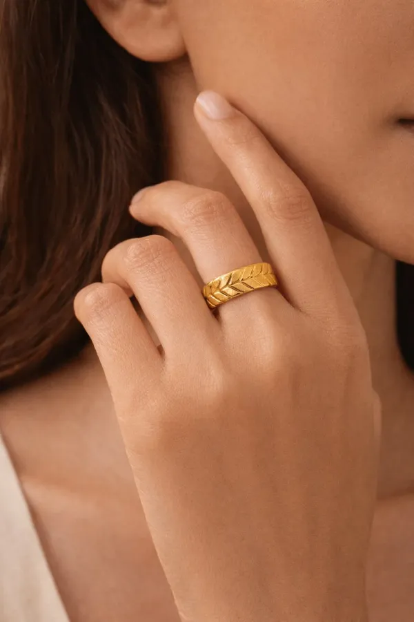 Gold_Stainless_Steel_Ring_For_Women