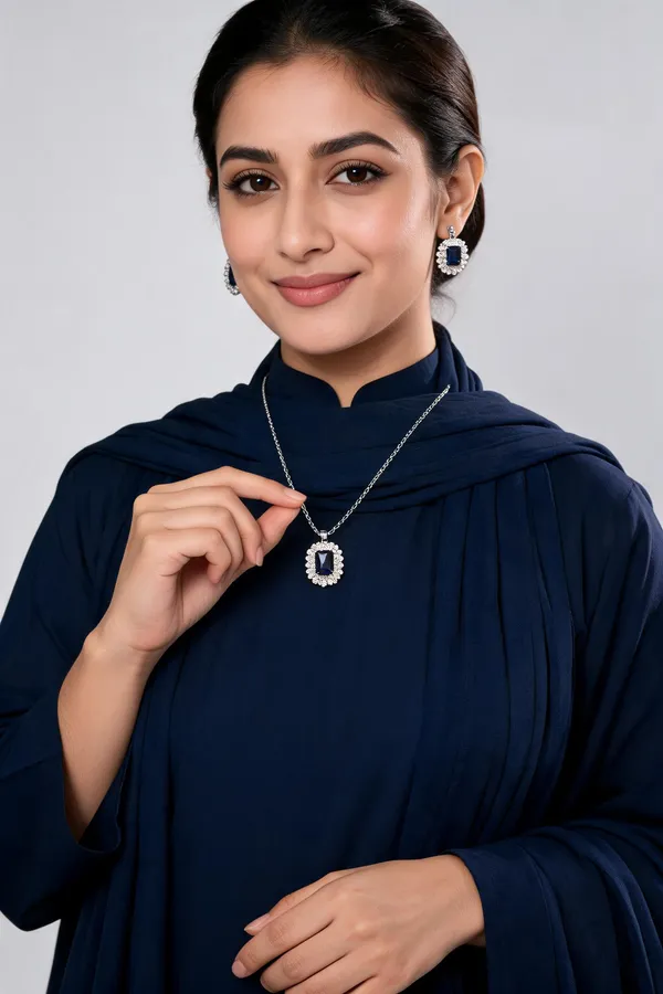 Silver_Copper_And_Crystal_Silver_Pvd_Plated_Necklace_And_Earrings_Set_For_Women
