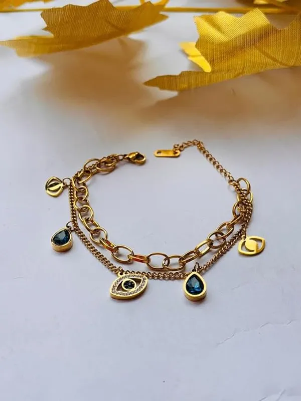 IRAZ_Evil_Eye_Layered_Bracelet_with_Blue_Crystal_Charm