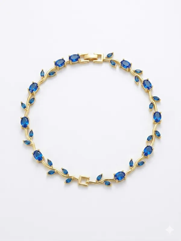 IRAZ_Fairy_Bloom_Navy_Blue_Tulip_Bracelet_for_Women