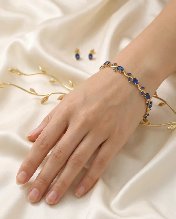 IRAZ_Fairy_Bloom_Navy_Blue_Tulip_Bracelet_for_Women