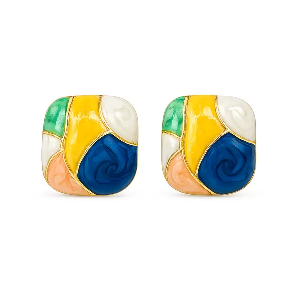 IRAZ_Square-Shaped_Colorful_Fashion_Earrings