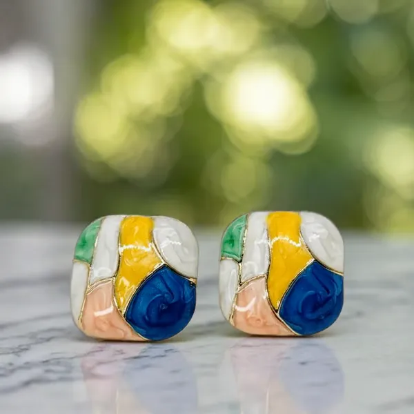 IRAZ_Square-Shaped_Colorful_Fashion_Earrings