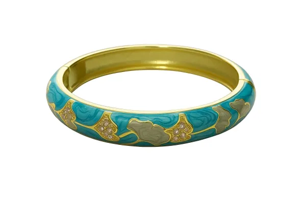 Gold_And_Blue_Copper_Bracelet_For_Women