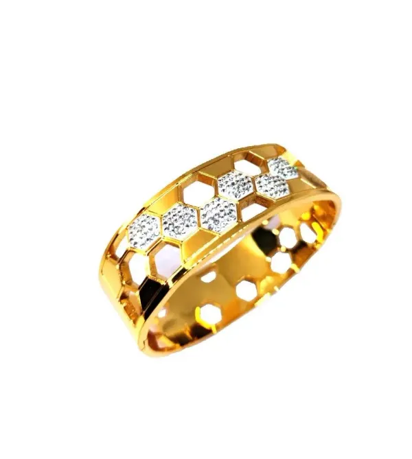 Gold_Stainless_Steel_Bracelet_For_Women