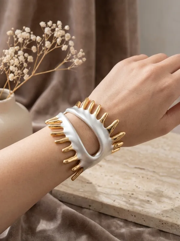 Gold_And_Silver_Stainless_Steel_Bracelet_For_Women