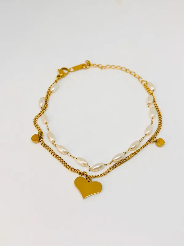 Gold_And_White_Stainless_Steel_Bracelet_For_Women