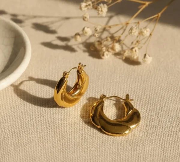 Gold_Stainless_Steel_Earrings_For_Women