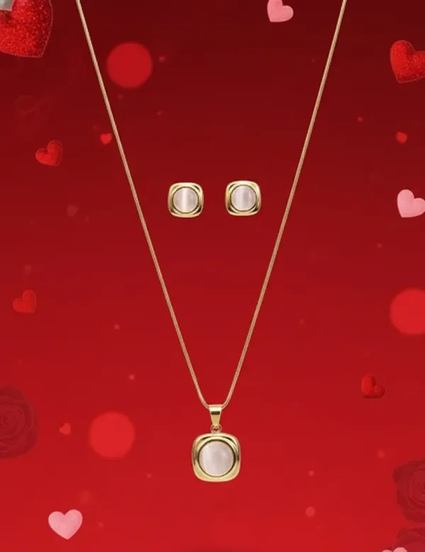 Gold_Stainless_Steel_Necklace_And_Earrings_Set_For_Women