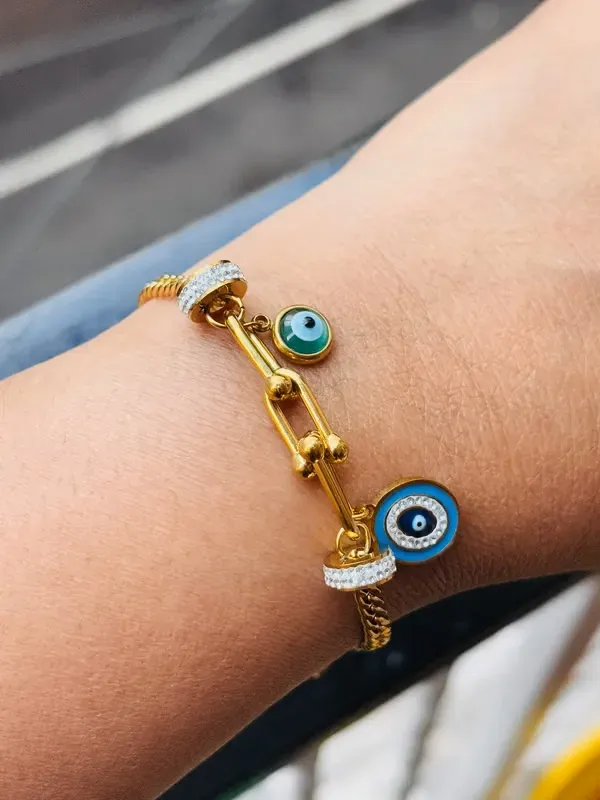 Multicolor_Stainless_Steel_Bracelet_For_Women