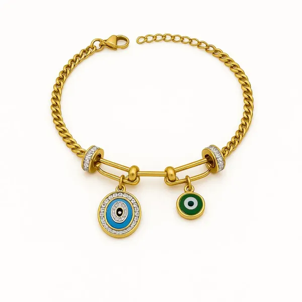 Multicolor_Stainless_Steel_Bracelet_For_Women