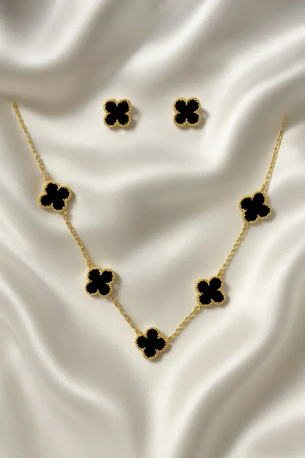 Gold_Stainless_Steel_Necklace_And_Earrings_Set_For_Women