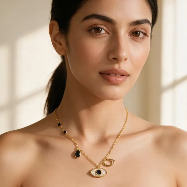 Gold_Stainless_Steel_Necklace_For_Women