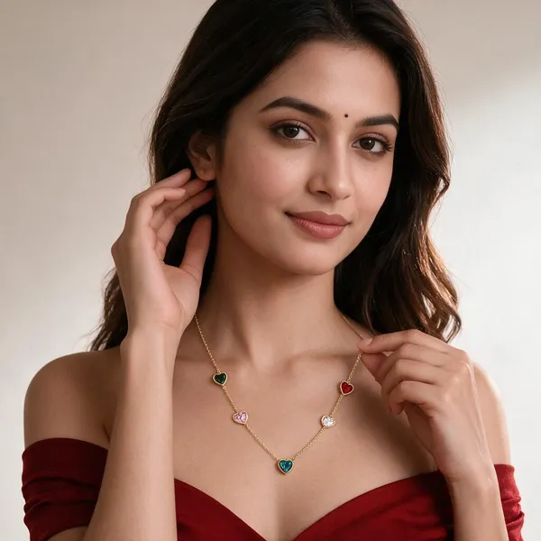 Gold_Stainless_Steel_Necklace_For_Women