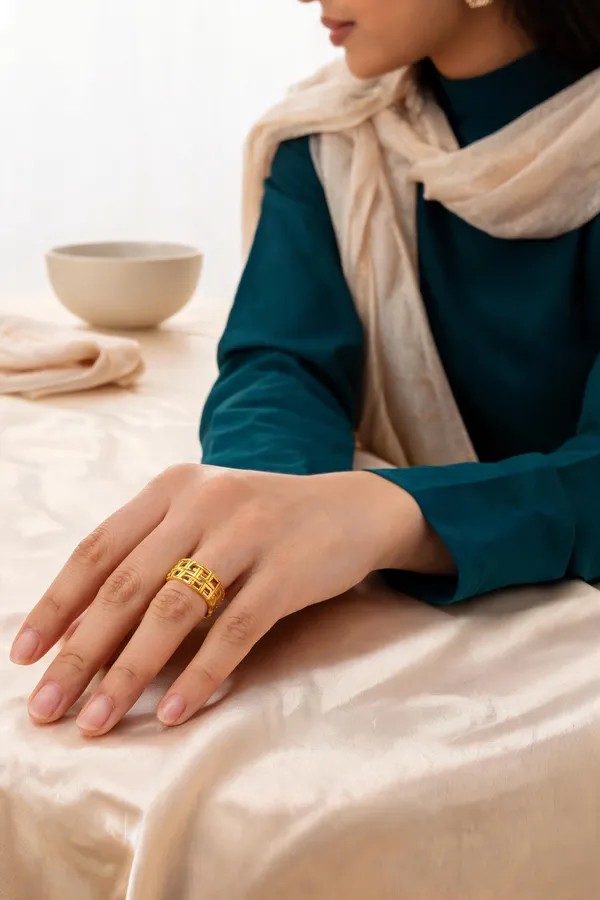 Gold_Stainless_Steel_Ring_For_Women