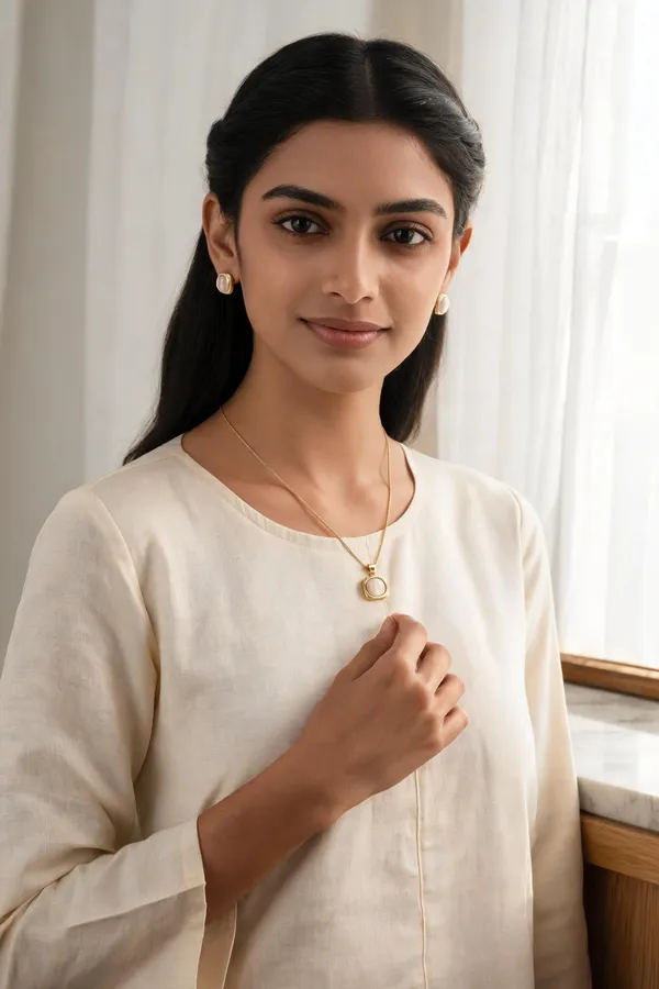 Gold_Stainless_Steel_Necklace_And_Earrings_Set_For_Women
