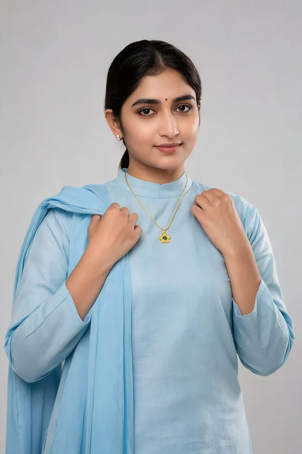 Gold_Stainless_Steel_Necklace_For_Women