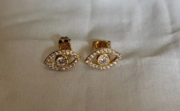 Gold_Brass_Rhinestone_Evil_Eye_Stud_Earrings_For_Women_-_Pack_of_3