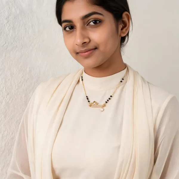 Gold_&_Black_Brass_Black_Bead_Mangalsutra_Necklace_For_Women